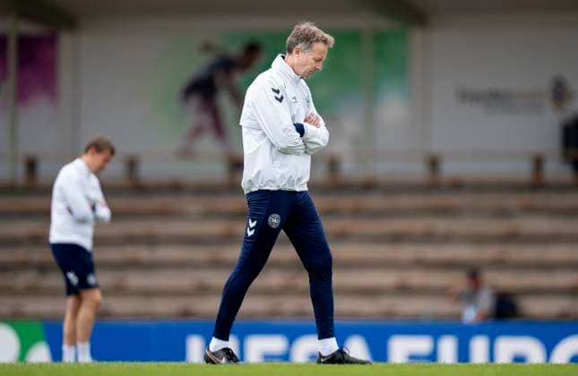 Danish coach Kasper Hjulmand during team training in Freudenstadt, Germany Monday, June 17, 2024. , Stuttgart Tyskland Copyright: Ritzau Scanpix LiselottexSabroex spdk20240617-134031-L