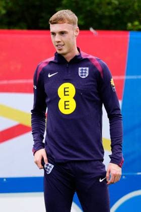Cole Palmer of England England Training Session and press conference, PK, Pressekonferenz UEFA European Championship, EM, Europameisterschaft 2024, Group C, Football, Spa & Golf Resort Weimarer Land, Blankenhain, Germany, 17 Jun 2024 EDITORIAL USE ONLY No use with unauthorised audio, video, data, fixture lists, club league logos or live services. Online in-match use limited to 120 images, no video emulation. No use in betting, games or single club league player publications. Copyright: xDavexShopland Shutterstockx 14543537f