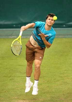 photo : Miomir KECMANOVIC (SRB) Tennis-Turnier Terra Wortmann Cup im Gerry Weber Sportpark (OWL-Arena) in Halle Westfalen Mo. 17.06.2024