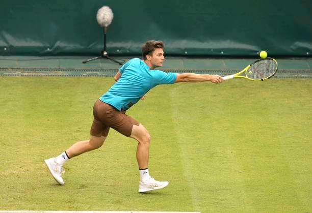photo : Miomir KECMANOVIC (SRB) Tennis-Turnier Terra Wortmann Cup im Gerry Weber Sportpark (OWL-Arena) in Halle Westfalen Mo. 17.06.2024