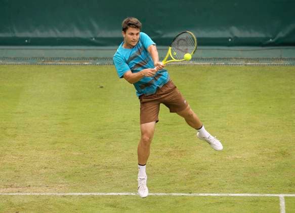 photo : Miomir KECMANOVIC (SRB) Tennis-Turnier Terra Wortmann Cup im Gerry Weber Sportpark (OWL-Arena) in Halle Westfalen Mo. 17.06.2024