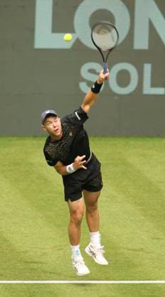 photo : Dominik KOEPFER (GER) Tennis-Turnier Terra Wortmann Cup im Gerry Weber Sportpark (OWL-Arena) in Halle Westfalen Mo. 17.06.2024