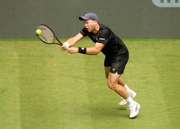 photo : Dominik KOEPFER (GER) Tennis-Turnier Terra Wortmann Cup im Gerry Weber Sportpark (OWL-Arena) in Halle Westfalen Mo. 17.06.2024