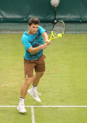 photo : Miomir KECMANOVIC (SRB) Tennis-Turnier Terra Wortmann Cup im Gerry Weber Sportpark (OWL-Arena) in Halle Westfalen Mo. 17.06.2024
