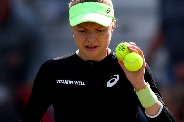 16th June 2024; Lexus Nottingham Tennis Centre, Nottingham, England; Rothesay Nottingham Open, Day 7; Harriet Dart during her doubles final match with Diane Parry against Gabriela Dabrowski and Erin Routliffe  ActionPlus12655710 ShaunxBrooks