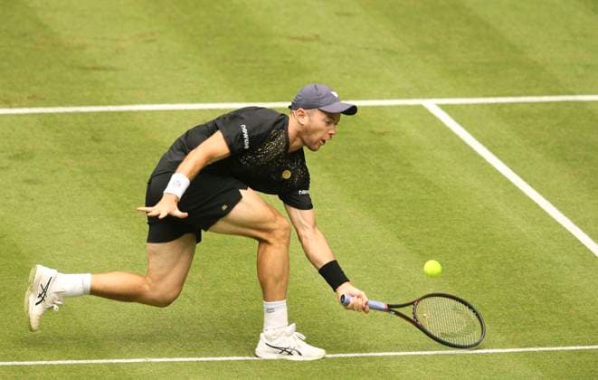 photo : Dominik KOEPFER (GER) Tennis-Turnier Terra Wortmann Cup im Gerry Weber Sportpark (OWL-Arena) in Halle Westfalen Mo. 17.06.2024