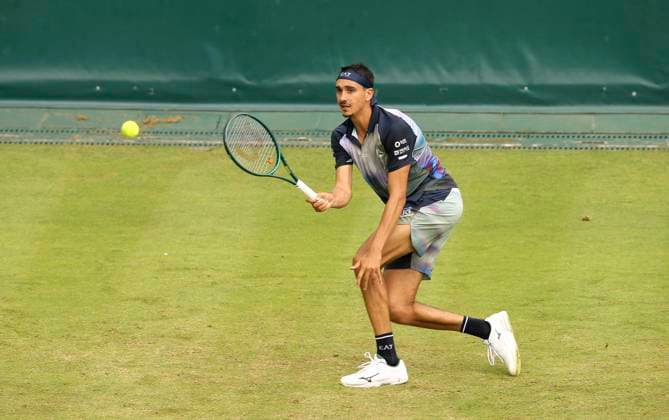 photo : Lorenzo SONEGO (ITA) Tennis-Turnier Terra Wortmann Cup im Gerry Weber Sportpark (OWL-Arena) in Halle Westfalen Mo. 17.06.2024