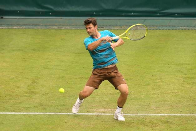 photo : Miomir KECMANOVIC (SRB) Tennis-Turnier Terra Wortmann Cup im Gerry Weber Sportpark (OWL-Arena) in Halle Westfalen Mo. 17.06.2024