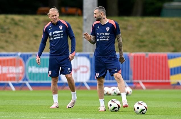 PXL_CRO training session Croatian national football team during training session in Neuruppin, Germany on 17. June 2024. MarkoxLukunic PIXSELL