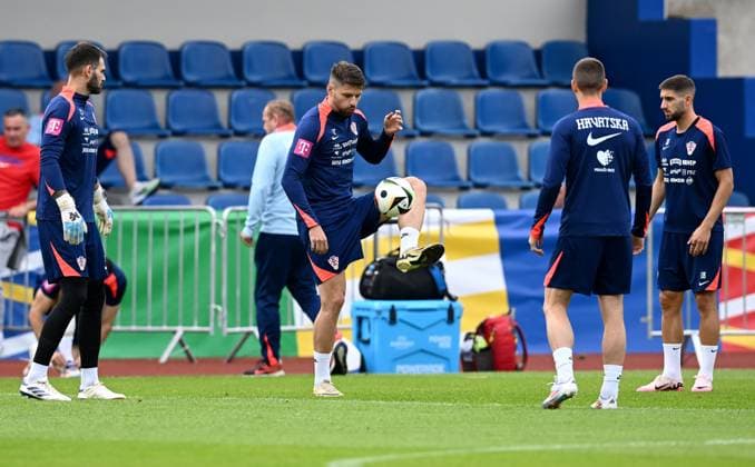 PXL_CRO training session Croatian national football team during training session in Neuruppin, Germany on 17. June 2024. MarkoxLukunic PIXSELL