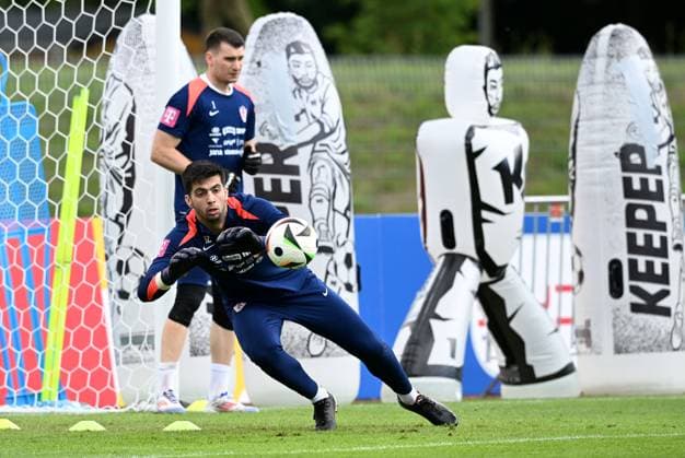 PXL_CRO training session Croatian national football team during training session in Neuruppin, Germany on 17. June 2024. MarkoxLukunic PIXSELL