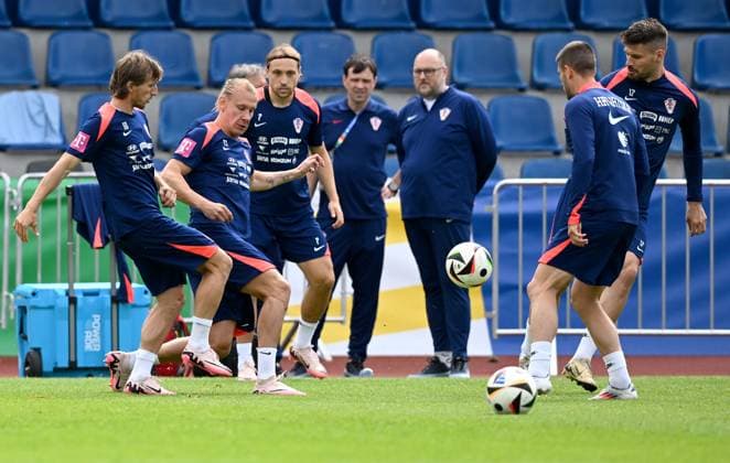PXL_CRO training session Croatian national football team during training session in Neuruppin, Germany on 17. June 2024. MarkoxLukunic PIXSELL