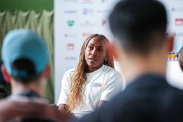 Coco GAUFF USA - Mediengespräch, ecotrans Ladies Open 2024, Berlin, LTTC Rot-Weiß , 17.06.2024, Copyright: xClaudioxGärtnerx