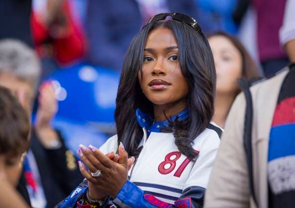 Gelsenkirchen, Germany. 16th Jun 2024. Tolami Benson girlfriend of Bukayo Saka (ENG) Serbia - England Serbien - England 15.06.2024