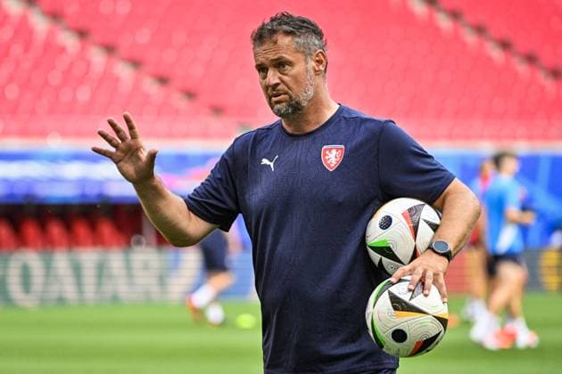 Coach of goalkeepers Radek Cerny attends Czech national football team open training within the European Football Championships, Leipzig, Germany, June 17, 2024. (CTKxPhoto VitxSimanek) CTKPhotoP2024061706501  CTKPhotoP2024061706501