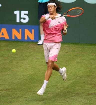 photo : Zhizhen ZHANG (CHN) Tennis-Turnier Terra Wortmann Cup im Gerry Weber Sportpark (OWL-Arena) in Halle Westfalen Mo. 17.06.2024