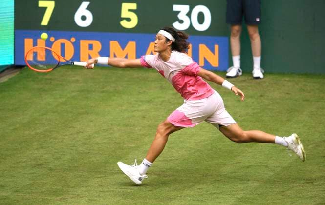 photo : Zhizhen ZHANG (CHN) Tennis-Turnier Terra Wortmann Cup im Gerry Weber Sportpark (OWL-Arena) in Halle Westfalen Mo. 17.06.2024