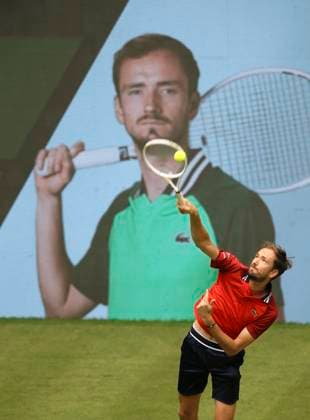 photo : Daniil MEDVEDEV Tennis-Turnier Terra Wortmann Cup im Gerry Weber Sportpark (OWL-Arena) in Halle Westfalen Mo. 17.06.2024