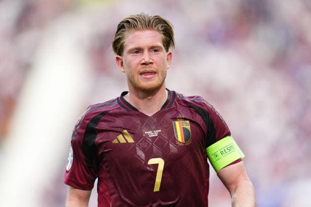 GER: Belgium v Slovakia. UEFA EURO, EM, Europameisterschaft,Fussball 2024 Kevin De Bruyne of Belgium during the UEFA Euro 2024 match between Belgium and Slovakia, Group E date 1, played at Frankfurt Arena on June 17, 2024 in Frankfurt, Germany. kpng Copyright: xBaguxBlancox xPRESSINPHOTOx PS_240616_BEL_ESL_034