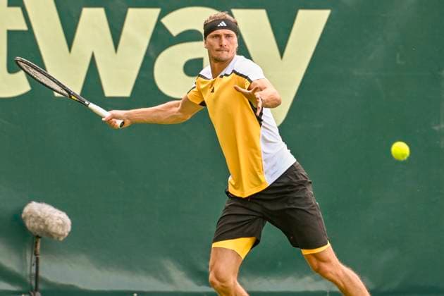 Alexander Zverev GER 17.06.2024 Tennis Terra Wortmann Open, ATP, Tennis Herren World Tour 500, , OWL ARENA, Halle (Westfalen), NRW Germany
