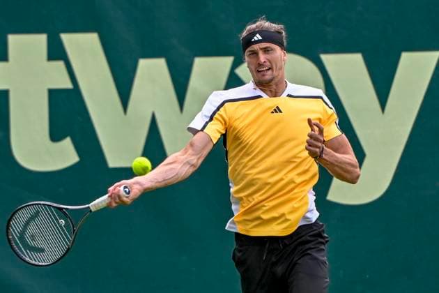 Alexander Zverev GER 17.06.2024 Tennis Terra Wortmann Open, ATP, Tennis Herren World Tour 500, , OWL ARENA, Halle (Westfalen), NRW Germany