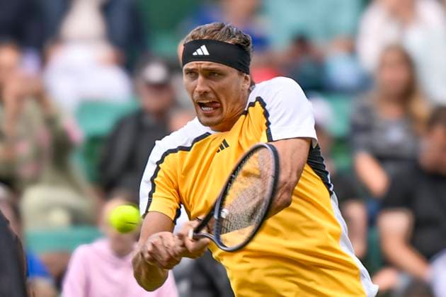Alexander Zverev GER 17.06.2024 Tennis Terra Wortmann Open, ATP, Tennis Herren World Tour 500, , OWL ARENA, Halle (Westfalen), NRW Germany
