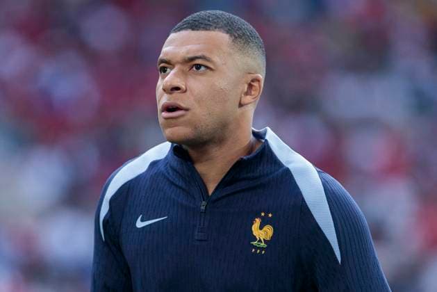 UEFA EURO, EM, Europameisterschaft,Fussball 2024: Gruppenspiel Österreich - Frankreich; 17.06.2024 Kylian Mbappe (Frankreich, 10). UEFA EURO 2024: Gruppenspiel Österreich - Frankreich; Arena Düsseldorf, Düsseldorf, am 17.06.2024 Copyright: xBEAUTIFULxSPORTS Meuselx