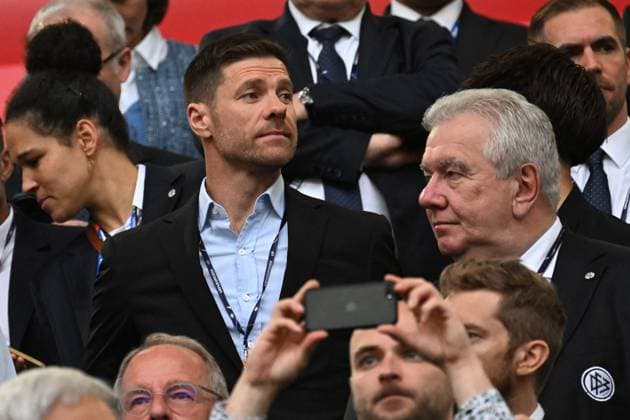 17.06.2024, xjhx, Fussball EM 2024, Österreich - Frankreich emspor, v.l. Trainer Xabi Alonso (Bayer Leverkusen) (DFL DFB REGULATIONS PROHIBIT ANY USE OF PHOTOGRAPHS as IMAGE SEQUENCES and or QUASI-VIDEO) Düsseldorf