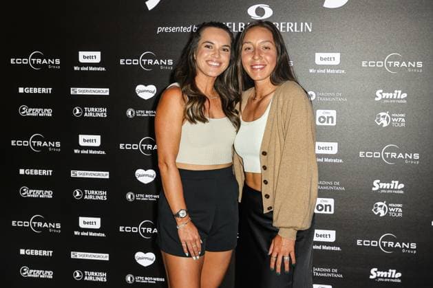 Desirae Krawczyk & Jessica Pegula, ecotrans Ladies Open 2024 - Playersparty Spielbank Berlin, Berlin, LTTC Rot-Weiß , 17.06.2024, Copyright: xClaudioxGärtnerx