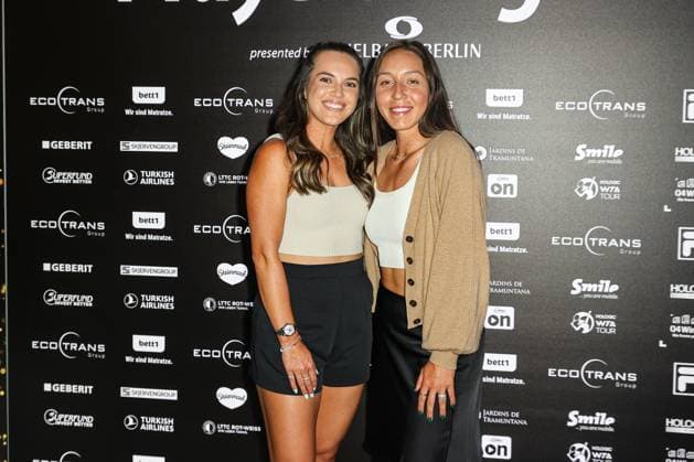 Desirae Krawczyk & Jessica Pegula, ecotrans Ladies Open 2024 - Playersparty Spielbank Berlin, Berlin, LTTC Rot-Weiß , 17.06.2024, Copyright: xClaudioxGärtnerx