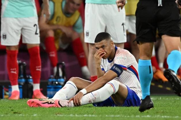 DUSSELDORF - Kylian Mbappe of France during the UEFA EURO, EM, Europameisterschaft,Fussball 2024 group D match between Austria and France at Esprit Arena on June 17, 2024 in Dusseldorf, Germany. ANP Hollandse Hoogte UEFA EURO 2024 2024 xVIxANPxSportx xxANPxIVx 501358723 originalFilename: 501358723.jpg