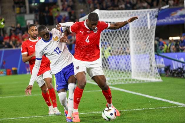 , Fussball, UEFA , Europa Meisterschaft, (Gruppe D) 2024, Oesterreich vs. Frankreich, 17.06.2024, Duesseldorf Arena, Duesseldorf, Deutschland Duesseldorf Duesseldorf Arena Nordrhein-Westfalen Deutschland Copyright: xGrantxHubbsx