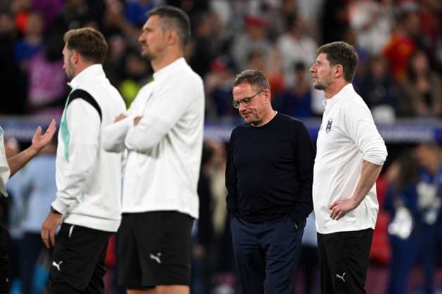 DUSSELDORF - Austria coach Ralf Rangnick disappointment during the UEFA EURO, EM, Europameisterschaft,Fussball 2024 group D match between Austria and France at the Esprit Arena on June 17, 2024 in Dusseldorf, Germany. ANP Hollandse Hoogte UEFA EURO 2024 2024 xVIxANPxSportx xxANPxIVx 501359803 originalFilename: 501359803.jpg