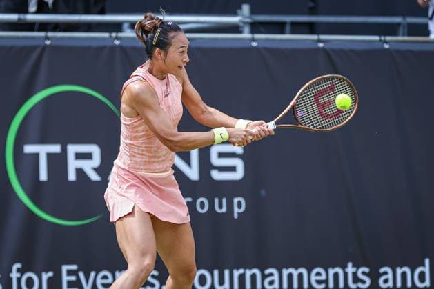 Qinwen Zheng (CHN), ecotrans Ladies Open 2024, Berlin, LTTC Rot-Weiß , 18.06.2024, Copyright: xClaudioxGärtnerx