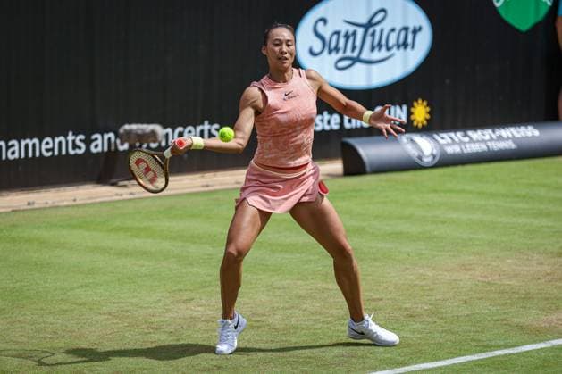 Qinwen Zheng (CHN), ecotrans Ladies Open 2024, Berlin, LTTC Rot-Weiß , 18.06.2024, Copyright: xClaudioxGärtnerx
