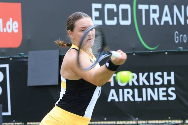 DEU, Tennis, ECO-Trans-Open, WTA500, 18.06.2024, Rot-Weiss Tennisanlage, Steffi-Graf-Stadion, Berlin, DEU, Tennis, ECO-Trans-Open, WTA500, im Bild Jule Niemeier (GER) Foto: Juergen Engler nordphoto GmbH