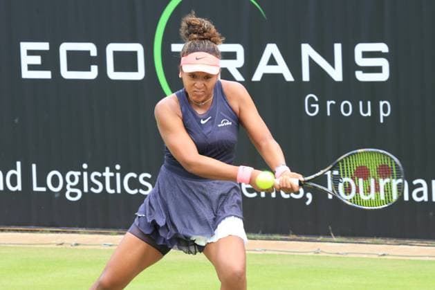 DEU, Tennis, ECO-Trans-Open, WTA500, 18.06.2024, Rot-Weiss Tennisanlage, Steffi-Graf-Stadion, Berlin, DEU, Tennis, ECO-Trans-Open, WTA500, im Bild Naomi Osaka (JPN) Foto: Juergen Engler nordphoto GmbH