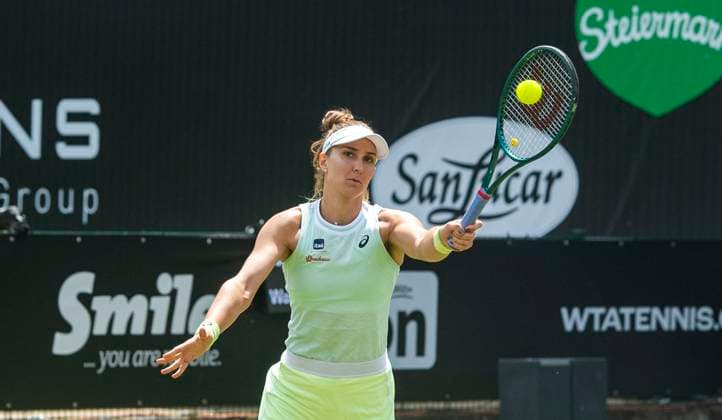 18.06.2024, WTA, Tennis Damen 500, Tennis, Damen, ecotrans Ladies Open 2024, Berlin, Einzel, 1. Runde, Beatriz Haddad Maia (Brasilien) - Ekaterina Alexandrova (Russland) Beatriz Haddad Maia (Brasilien) Berlin Steffi-Graf-Stadion Berlin Deutschland