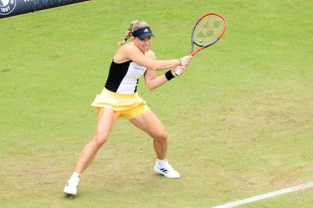 DEU, Tennis, ECO-Trans-Open, WTA500, 18.06.2024, Rot-Weiss Tennisanlage, Steffi-Graf-Stadion, Berlin, DEU, Tennis, ECO-Trans-Open, WTA500, im Bild Angelique Kerber (GER) Foto: Juergen Engler nordphoto GmbH