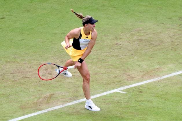 DEU, Tennis, ECO-Trans-Open, WTA500, 18.06.2024, Rot-Weiss Tennisanlage, Steffi-Graf-Stadion, Berlin, DEU, Tennis, ECO-Trans-Open, WTA500, im Bild Angelique Kerber (GER) Foto: Juergen Engler nordphoto GmbH