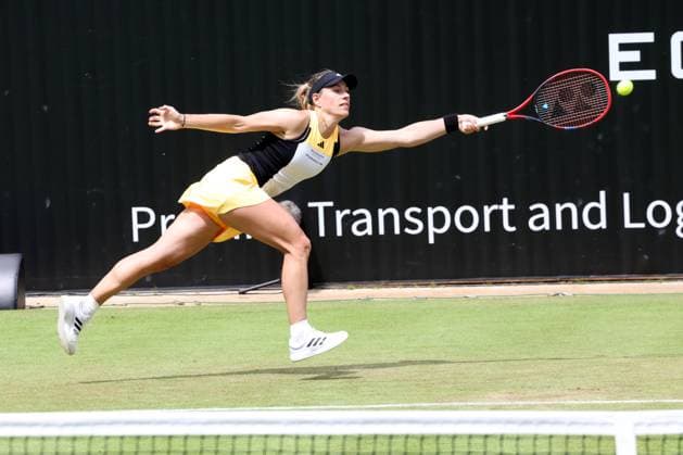 DEU, Tennis, ECO-Trans-Open, WTA500, 18.06.2024, Rot-Weiss Tennisanlage, Steffi-Graf-Stadion, Berlin, DEU, Tennis, ECO-Trans-Open, WTA500, im Bild Angelique Kerber (GER) Foto: Juergen Engler nordphoto GmbH