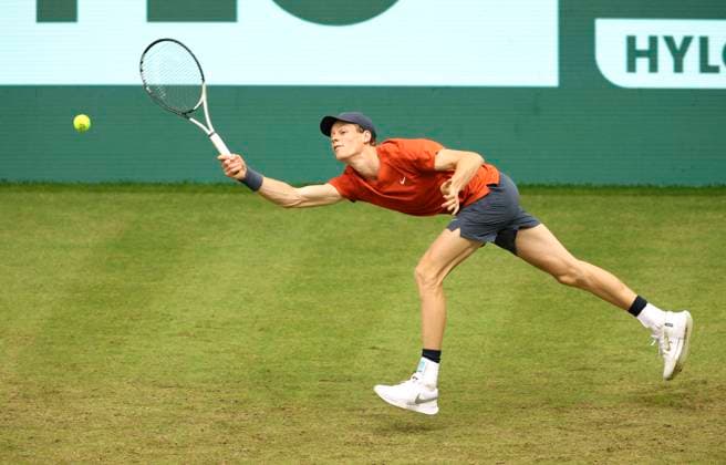 photo : Jannik SINNER (ITA) Tennis-Turnier Terra Wortmann Cup im Gerry Weber Sportpark (OWL-Arena) in Halle Westfalen Di. 18.06.2024