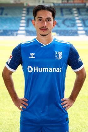 Jason Ceka (1. FC Magdeburg,10) - 2. Fußball Bundesliga Saison 2024-2025 Fototermin 1. FC Magdeburg mit Neuzugänge und Mannschaft im neuen Heimtrikot in der AVNET Arena in Magdeburg - Fußball,Mann,Männer,Deutschland,18.06.2024