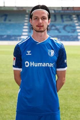 Jean Hugonet (1. FC Magdeburg,24) - 2. Fußball Bundesliga Saison 2024-2025 Fototermin 1. FC Magdeburg mit Neuzugänge und Mannschaft im neuen Heimtrikot in der AVNET Arena in Magdeburg - Fußball,Mann,Männer,Deutschland,18.06.2024