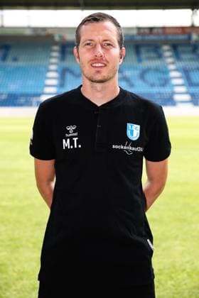 Torwarttrainer Matthias Tischer (1. FC Magdeburg) - 2. Fußball Bundesliga Saison 2024-2025 Fototermin 1. FC Magdeburg mit Neuzugänge und Mannschaft im neuen Heimtrikot in der AVNET Arena in Magdeburg - Fußball,Mann,Männer,Deutschland,18.06.2024