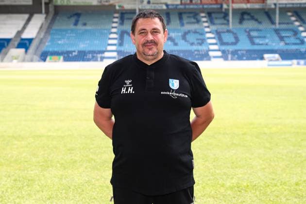 Zeugwart Heiko Horner (1. FC Magdeburg) - 2. Fußball Bundesliga Saison 2024-2025 Fototermin 1. FC Magdeburg mit Neuzugänge und Mannschaft im neuen Heimtrikot in der AVNET Arena in Magdeburg - Fußball,Mann,Männer,Deutschland,18.06.2024