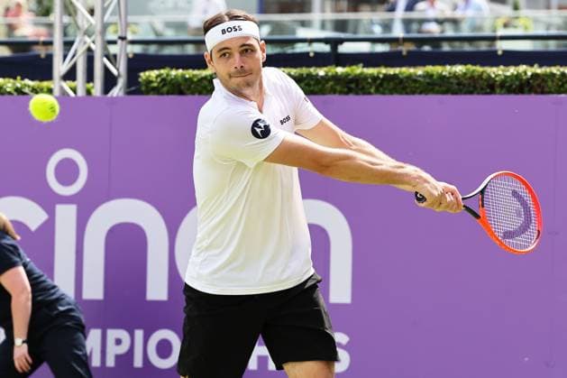 TENNIS - ATP, Tennis Herren Queen s Club Championships LONDON,ENGLAND,18.JUN.24 - TENNIS - ATP World Tour, Queen s Club Championships. Image shows Taylor Fritz (USA).  GEPAxpictures xAlanxGrieves