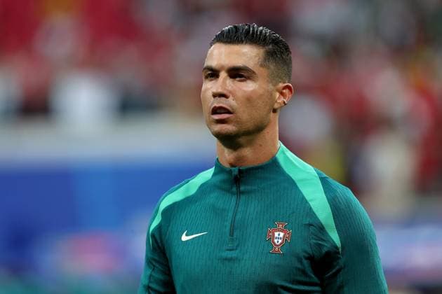 18.06.2024, xtgx, Fussball EM 2024, Portugal - Tschechien emspor, v.l. Cristiano Ronaldo (Portugal) (DFL DFB REGULATIONS PROHIBIT ANY USE OF PHOTOGRAPHS as IMAGE SEQUENCES and or QUASI-VIDEO) Leipzig
