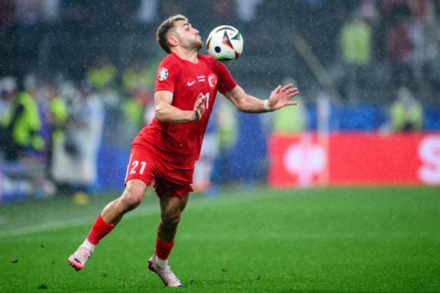240618 Baris Alper Yilmaz of Türkiye during the UEFA EURO, EM, Europameisterschaft,Fussball 2024 Football Championship match between Türkiye and Georgia on June 18, 2024 in Dortmund. Photo: Jesper Zerman BILDBYRAN kod JZ JZ0541 fotboll football soccer fotball fotbolls-em europamästerskap em uefa euro uefa european football championship euro 2024 türkiye georgien georgia bbeng turkiet turkey Copyright: JESPERxZERMAN BB240618JZ142