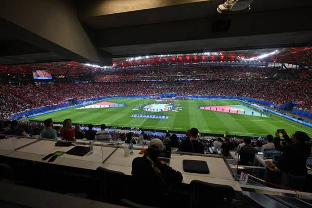 Stadium Red Bull Arena prior to Czech Republic vs. Portugal Group F match within the European Football Championships, Leipzig, Germany, June 18, 2024. (CTKxPhoto OndrejxHajek) CTKPhotoP2024061808550  CTKPhotoP2024061808550